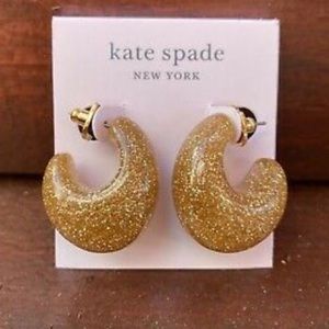 Beautiful Kate Spade adore-ables gold earrings.